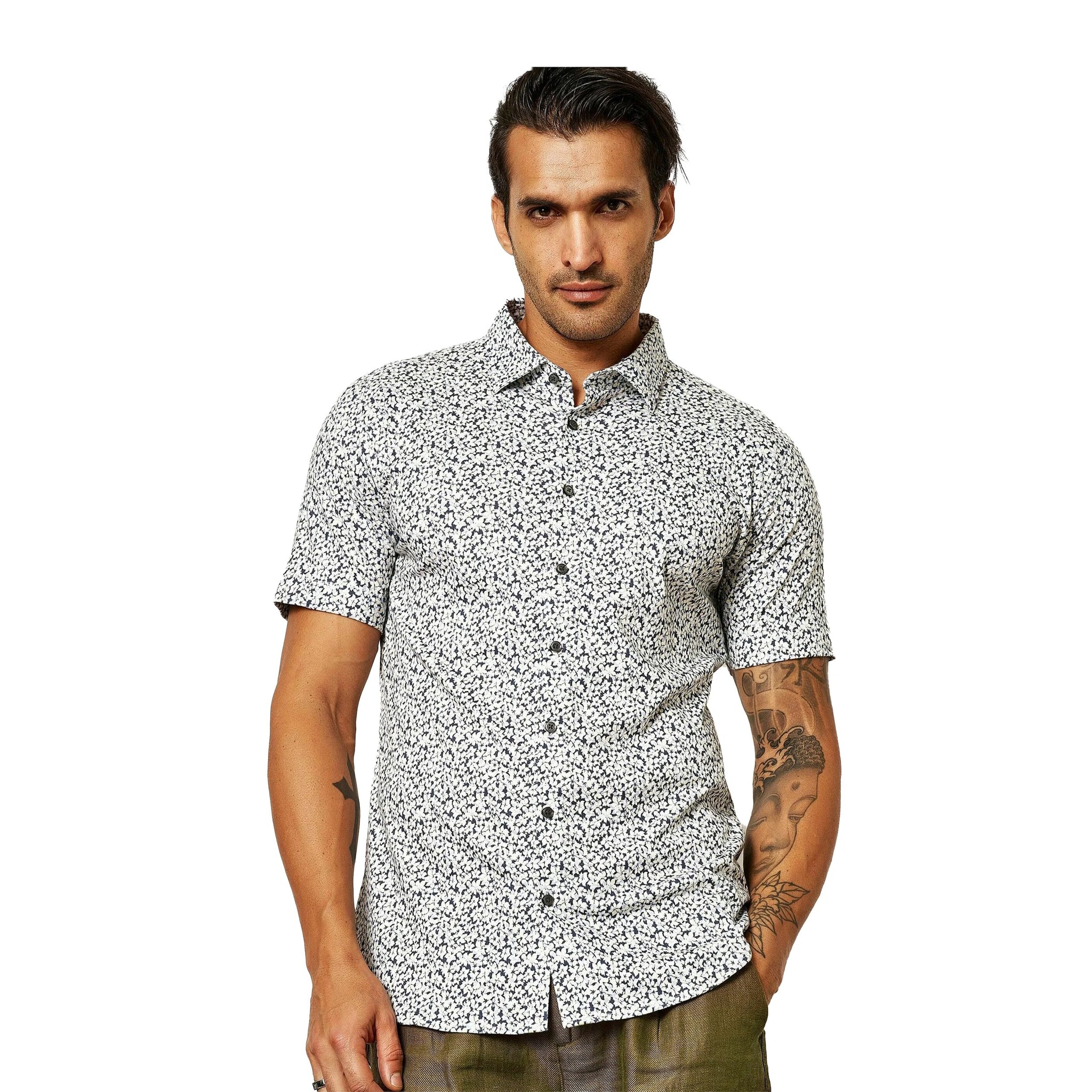 desoto dress shirts Desoto Shirt Twill Optics Grey