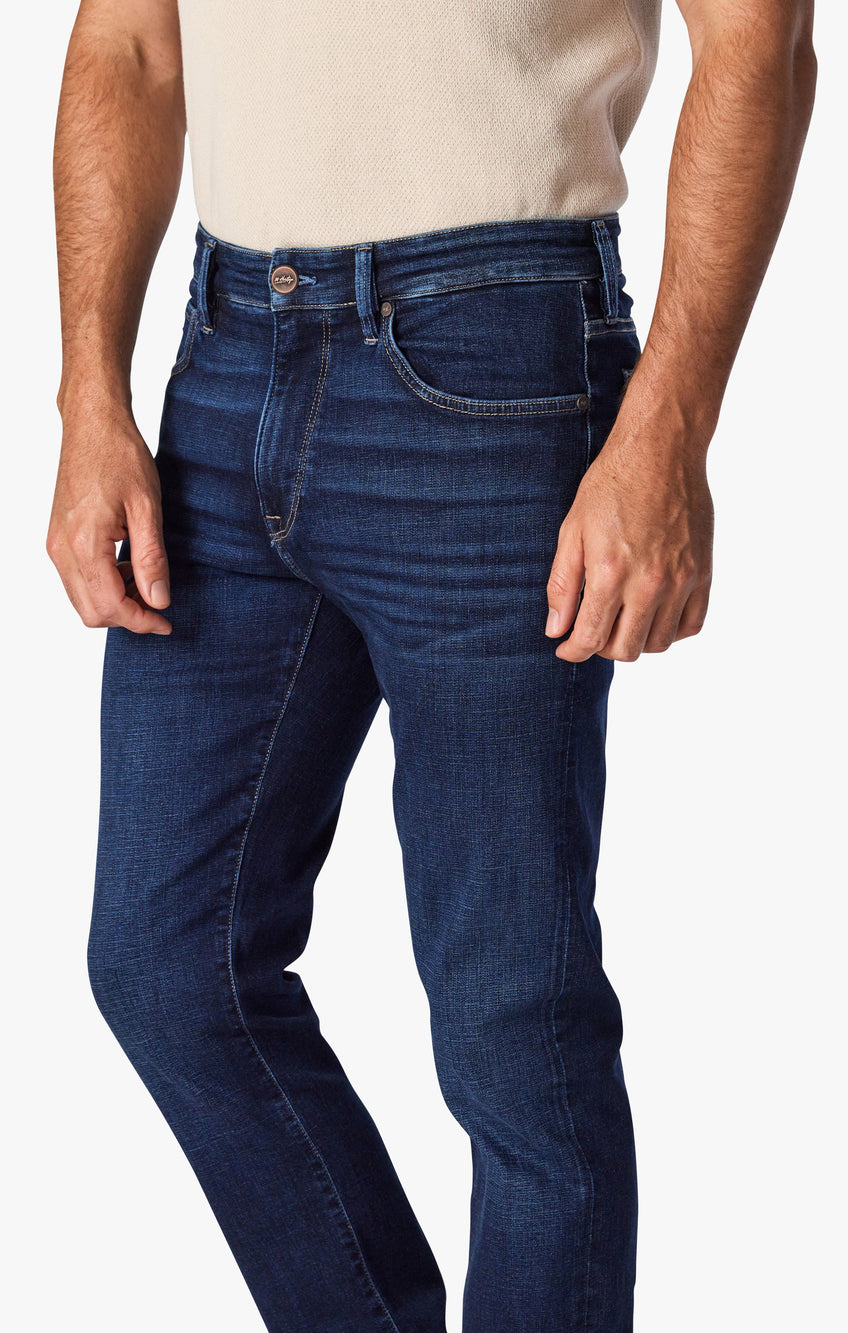 Courage Straight Fit Denim in Dark Shaded Organic