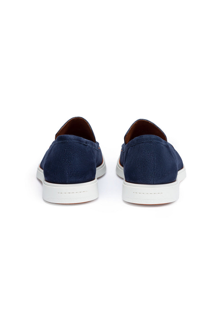 Hunter Suede Loafer in Blue