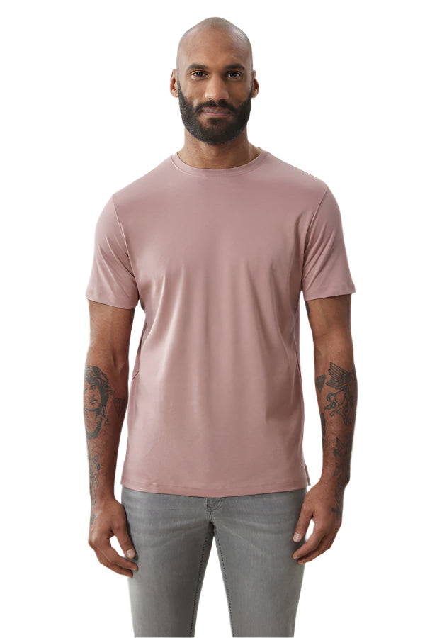 Georgia SS Coral Crewneck