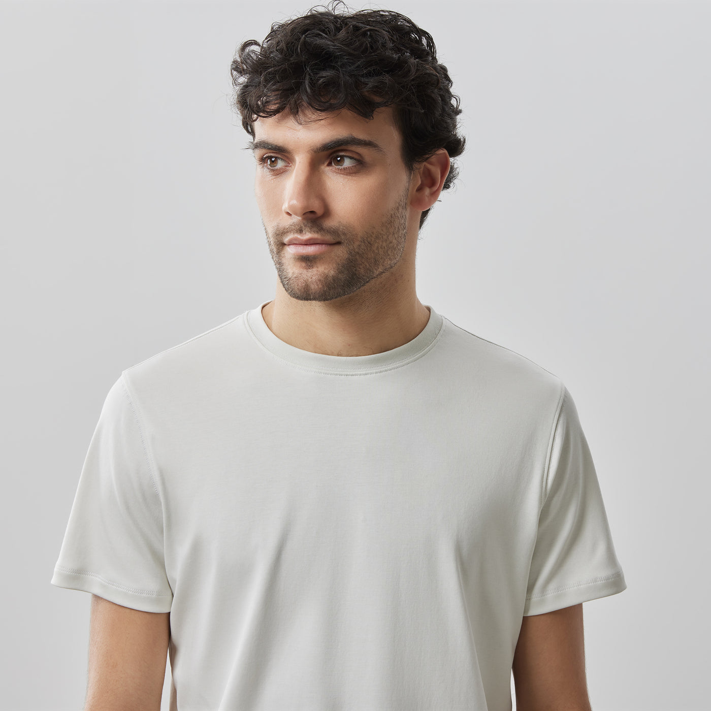 Georgia SS Crewneck in Light Moss