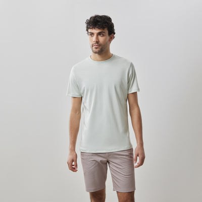 Georgia SS Crewneck in Light Moss