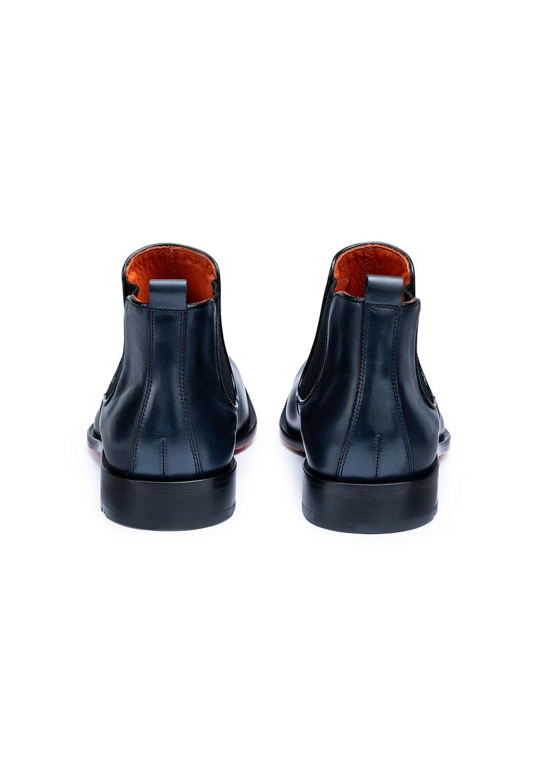 Paterson Leather Blue Boot