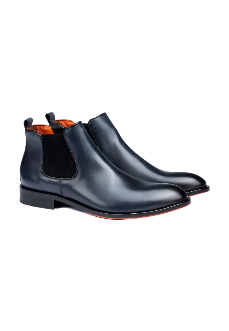 Paterson Leather Blue Boot