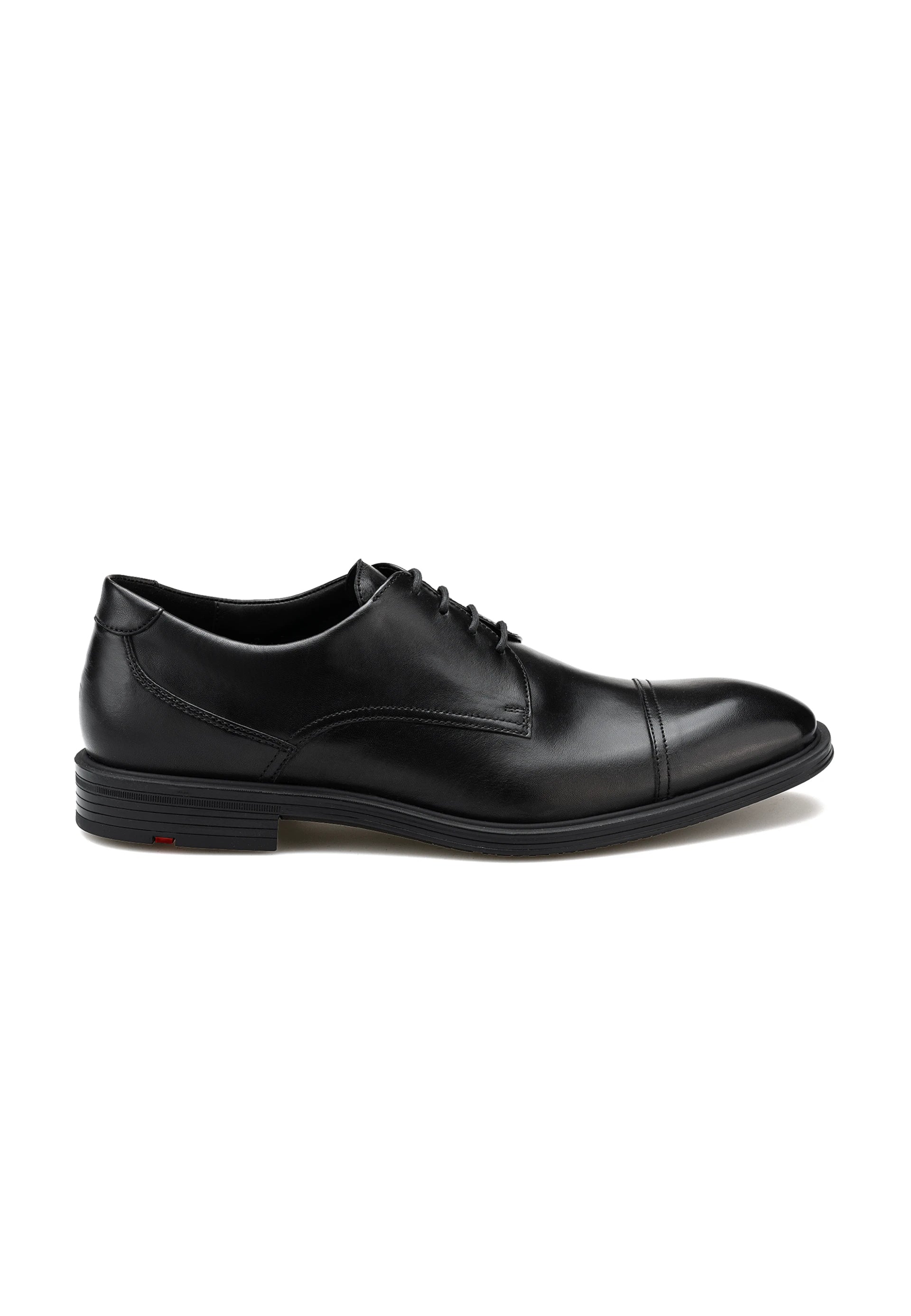 X-MOTION 150 Black Cap Toe Dress Shoe