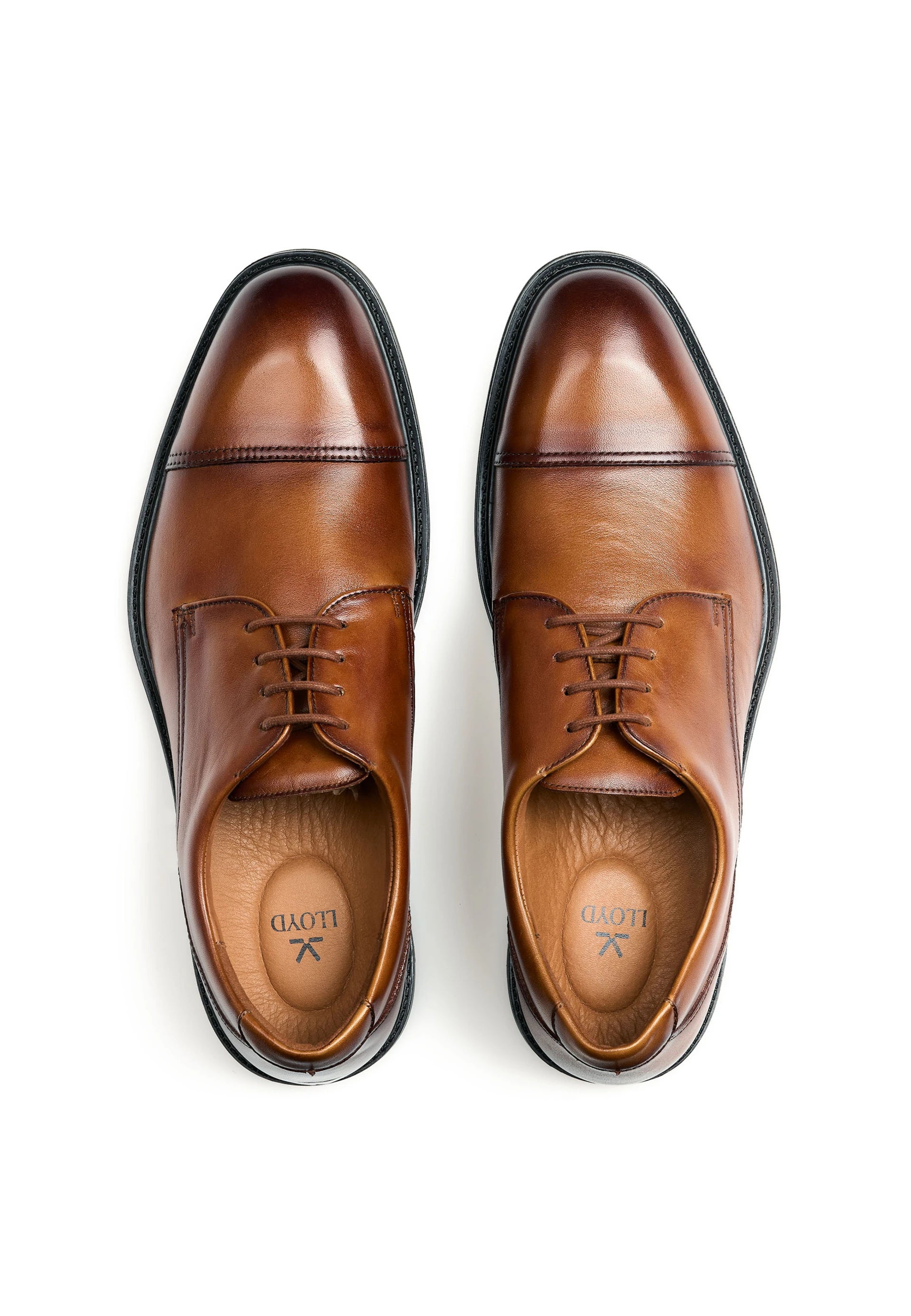 X-MOTION 150 Cognac Cap Toe Dress Shoe