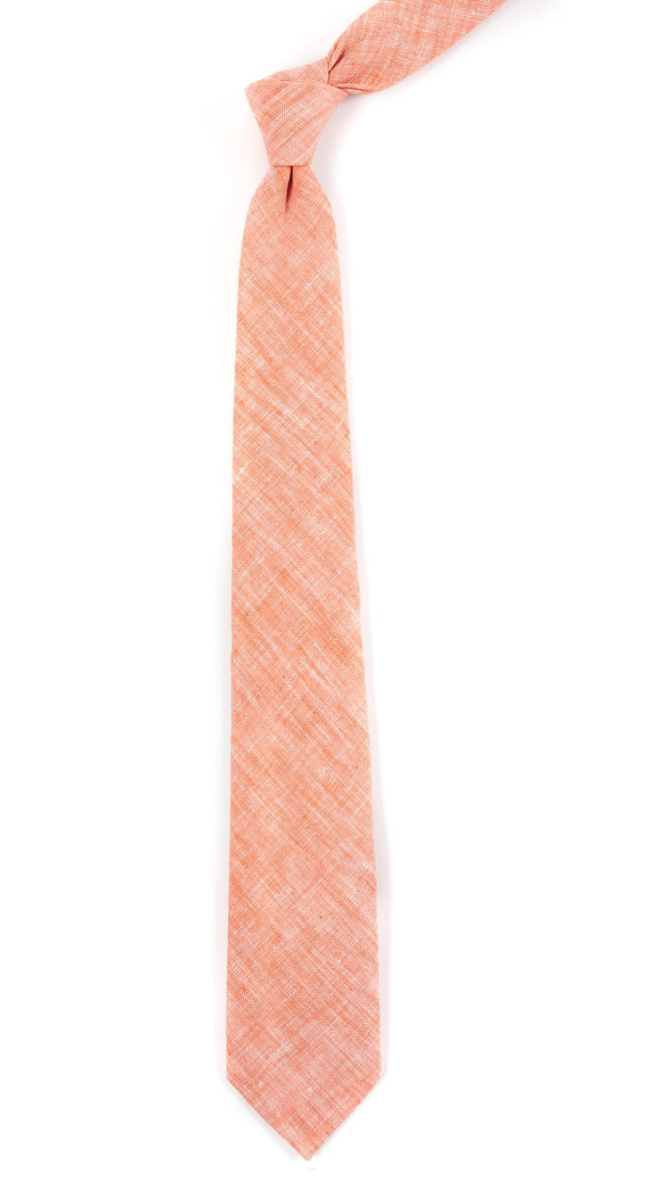 Freehand Solid Melon Tie