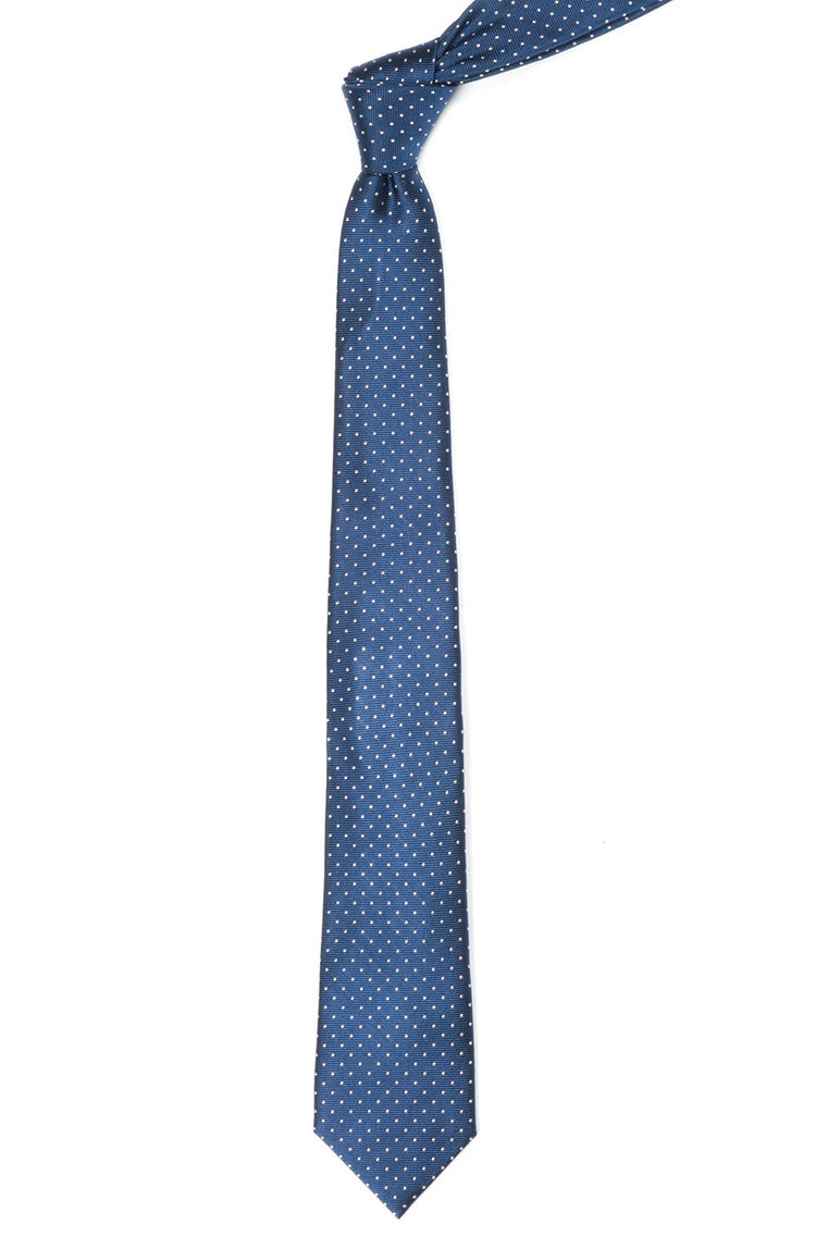 Mini Dots Classic Navy Tie