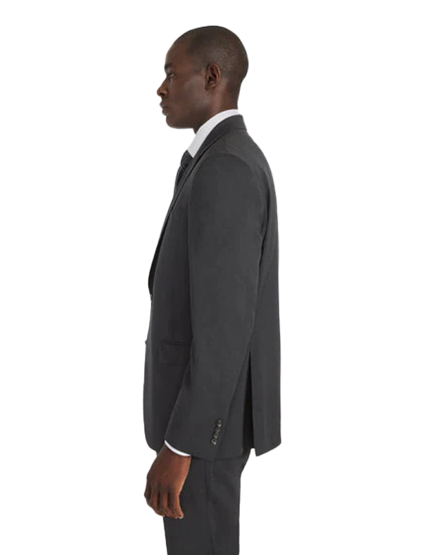 3SIXTY5 New York Modern Fit Suit Jacket in Charcoal