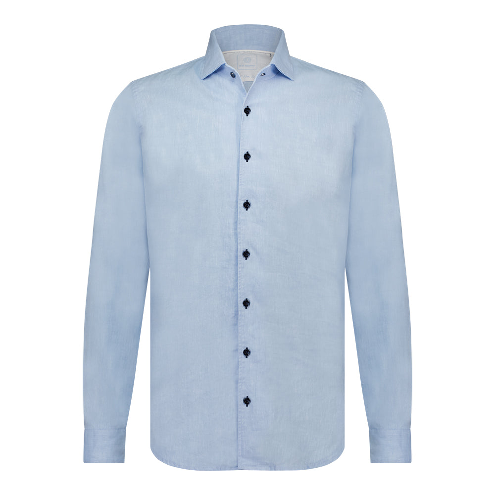 Stretch Linen Blend LS