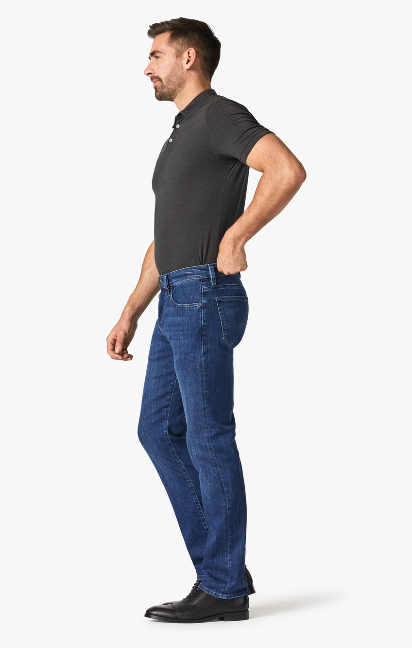 Courage Straight Fit Denim in Mid Urban