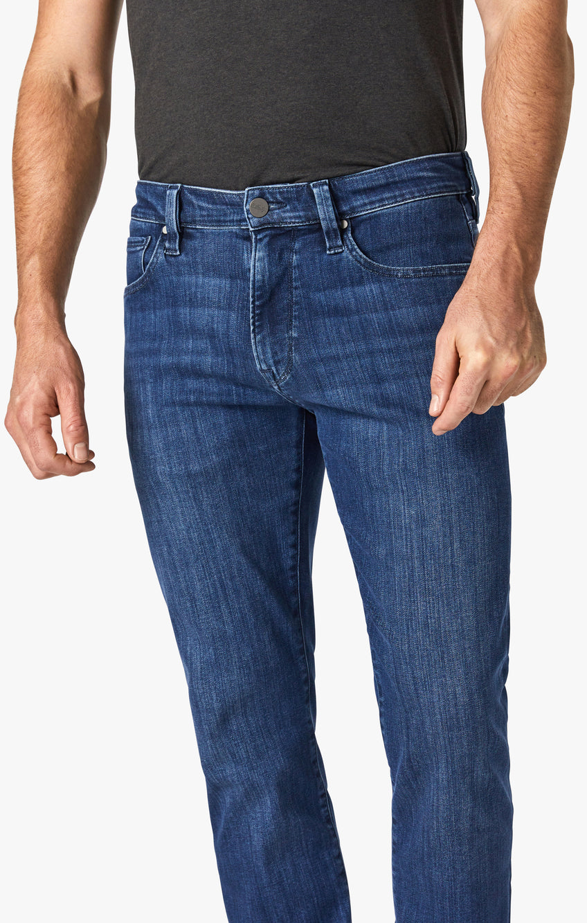 Courage Straight Fit Denim in Mid Urban