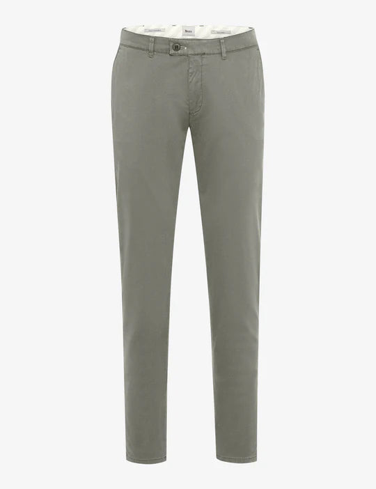 Royal Gabardine Olive Green Chino