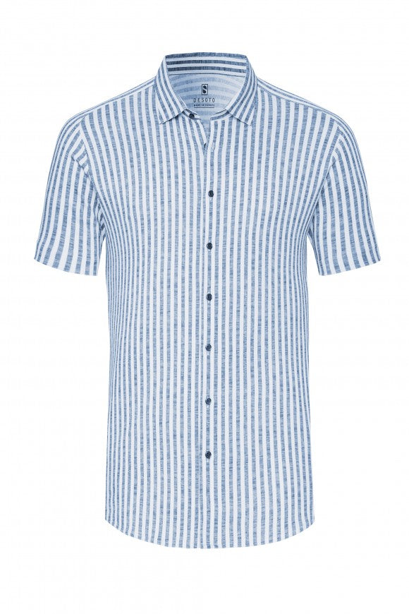 Kent Jersey Stretch SS Stripe Pattern