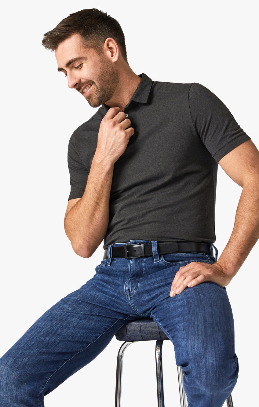 Courage Straight Fit Denim in Mid Urban