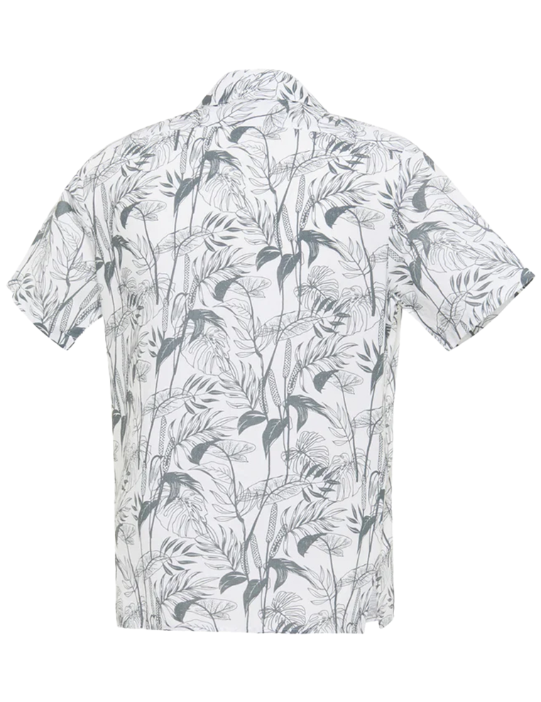Army Palm Cotton Linen Shirt