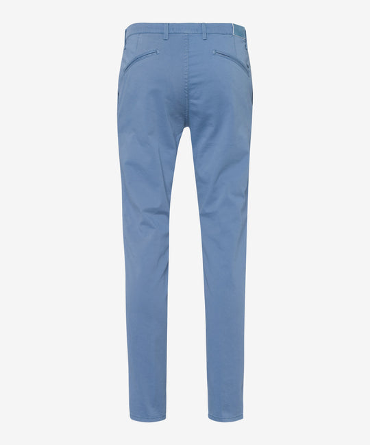 Silvio Hi-Flex Stretch Slim Chino in Smoke Blue