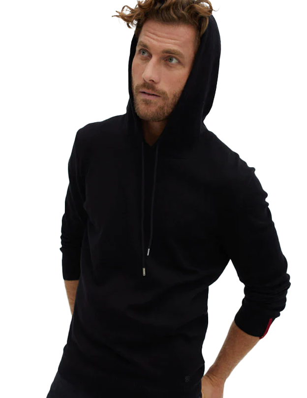 Black Natural Hoodie, Winters collection at charles & hunt, winters clothing, sweatshirts, hoodies, black hoodies