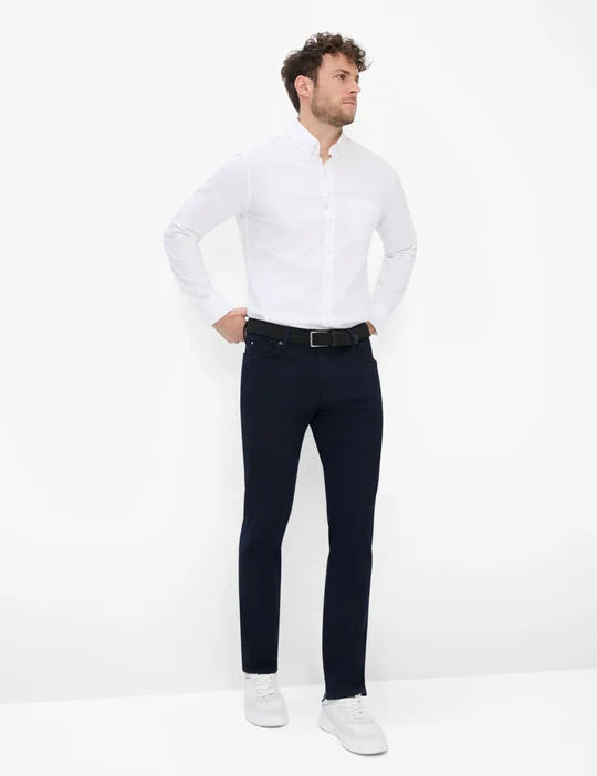 Hi-Flextreme Stretch Denim in Blue Black