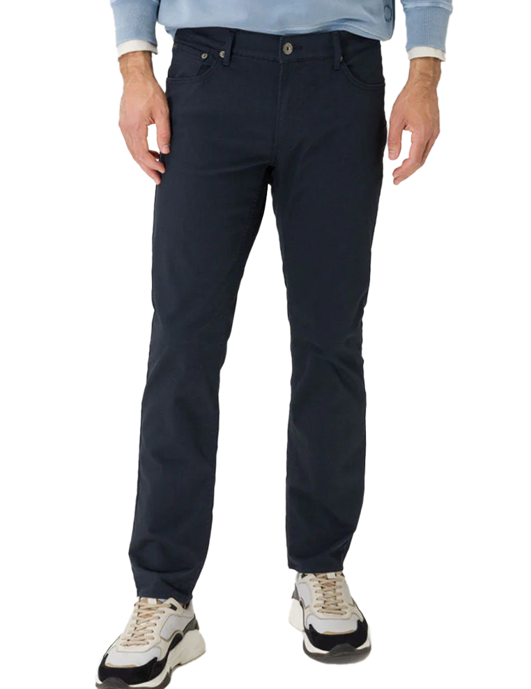 Chuck Hi-Flex Navy Textured Trouser