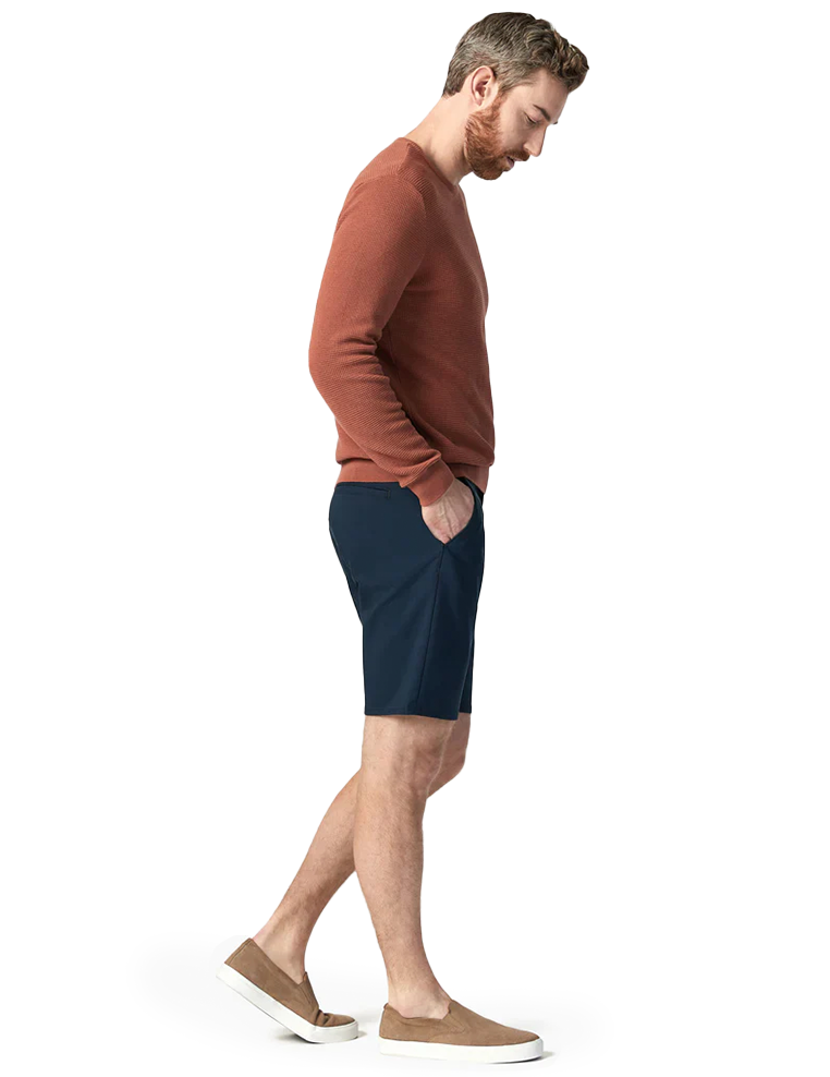 Como Navy Commuter Shorts