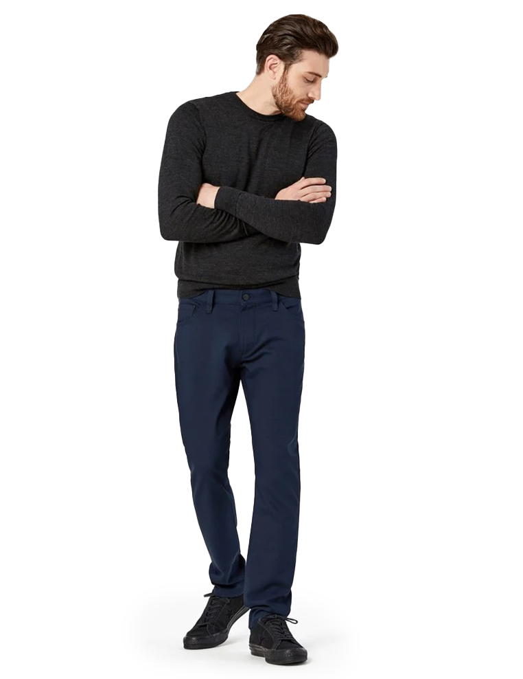 Courage Slim-Straight Fit Navy Commuter