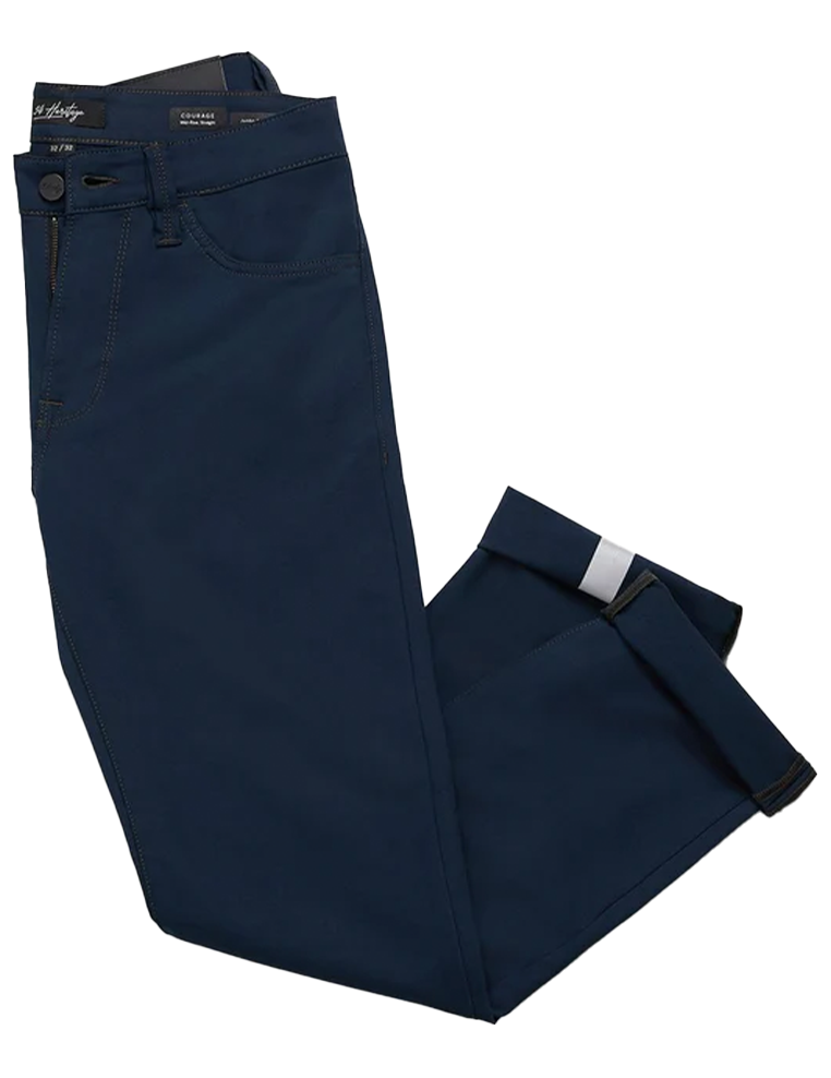 Courage Slim-Straight Fit Navy Commuter
