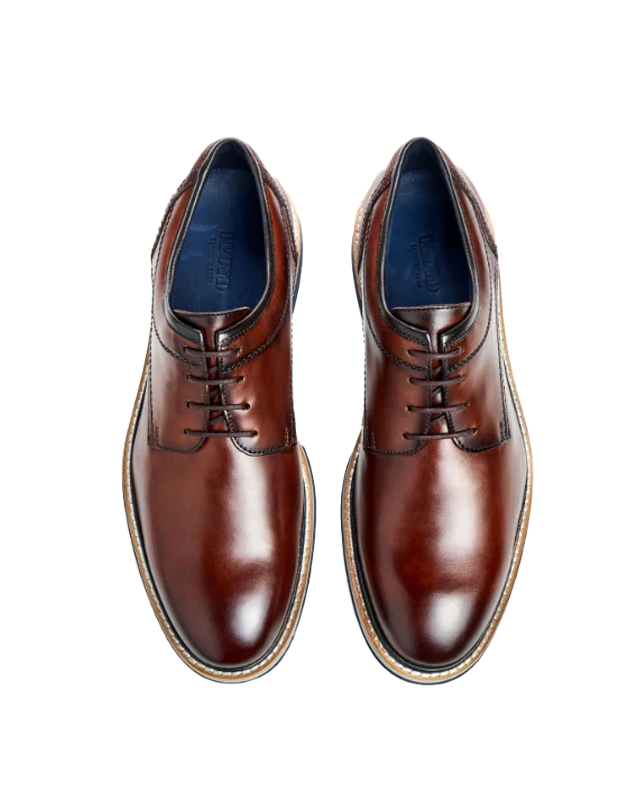 Dero Derby Shoe in Brandy