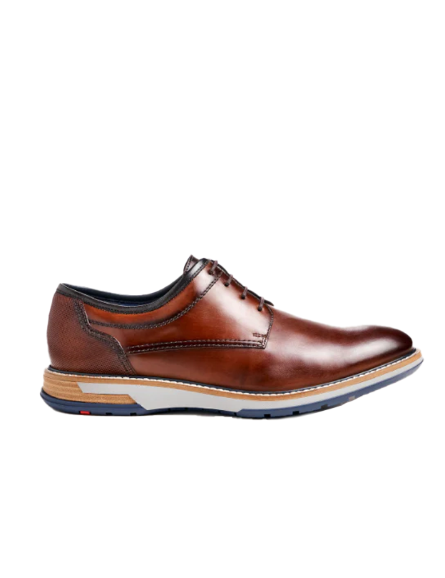 Dero Derby Shoe in Brandy