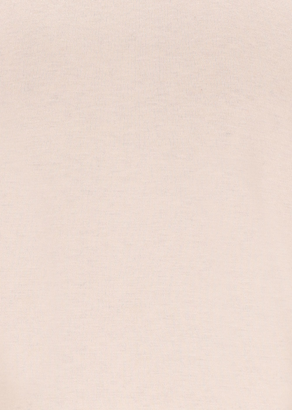 Pattern Double face crew neck