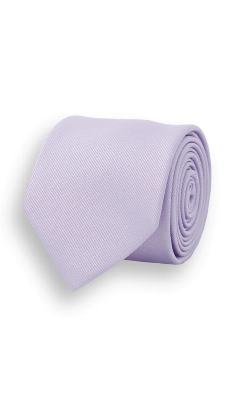 Grosgrain Lilac Tie