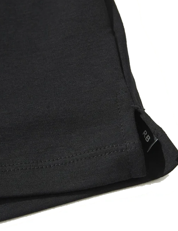 Georgia SS Black Crewneck T-Shirt
