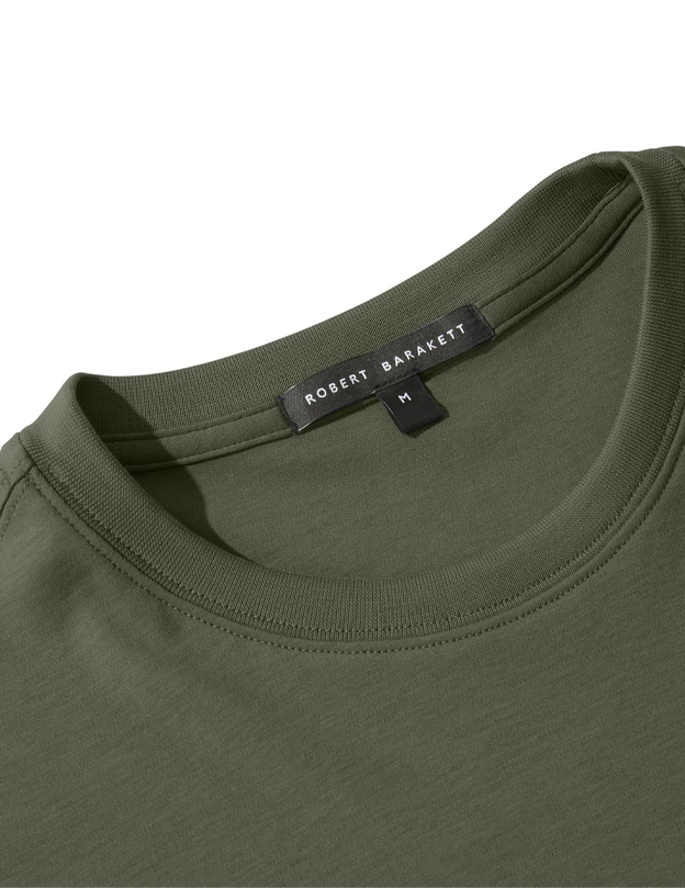 Georgia SS Olive Crewneck T-Shirt