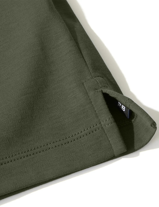 Georgia SS Olive Crewneck T-Shirt