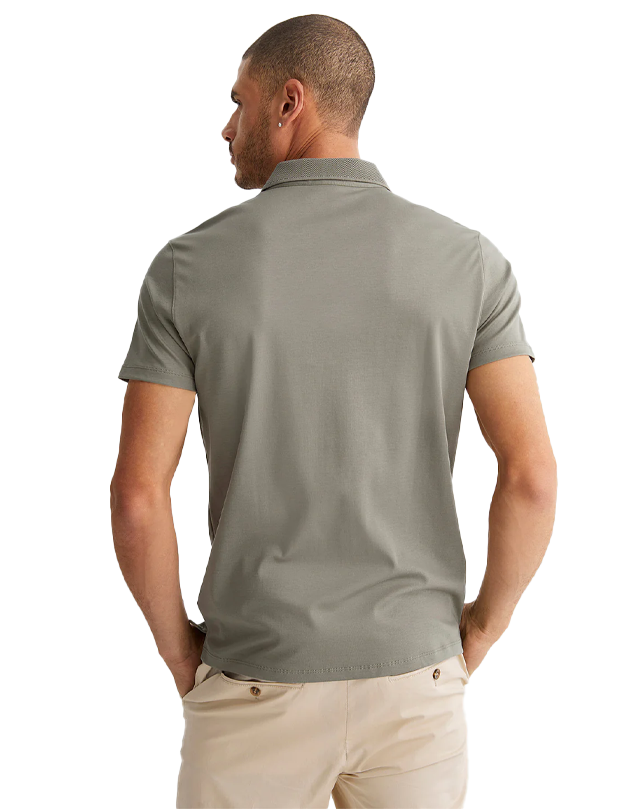 Georgia SS Polo in Pastel Olive