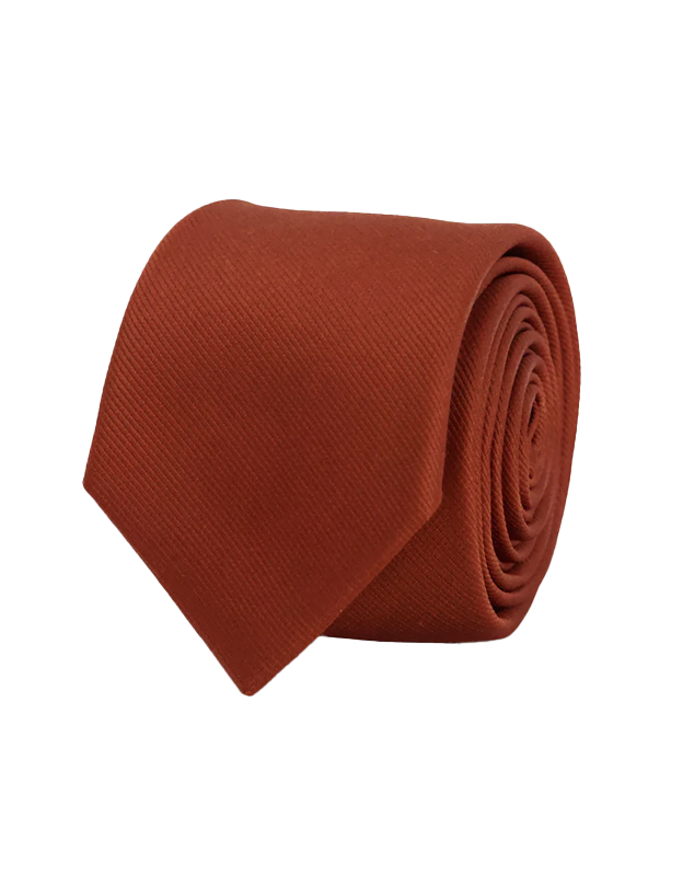 Grosgrain Copper Tie