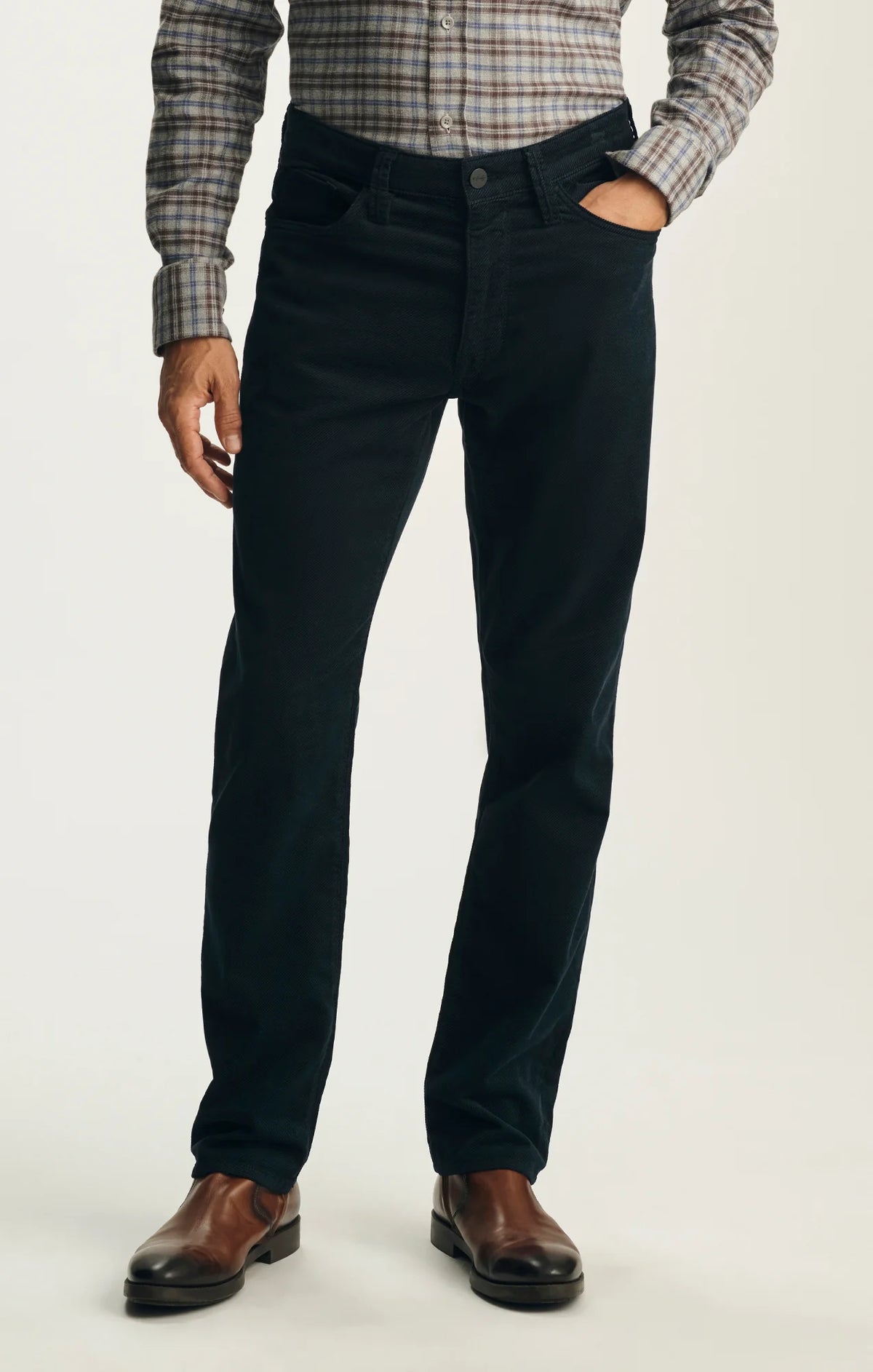 Courage Modern Fit Midnight Navy Corduroy Pant