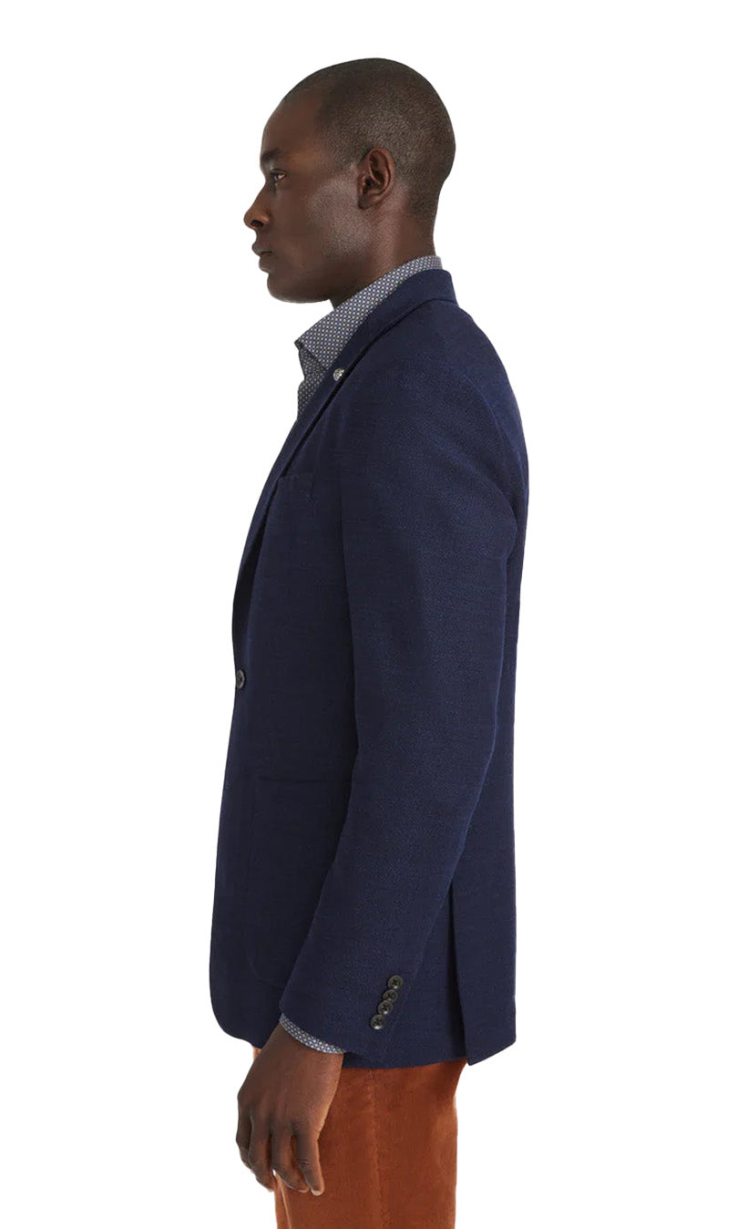 Fashion statement with Navy Blazer at charles and hunt 