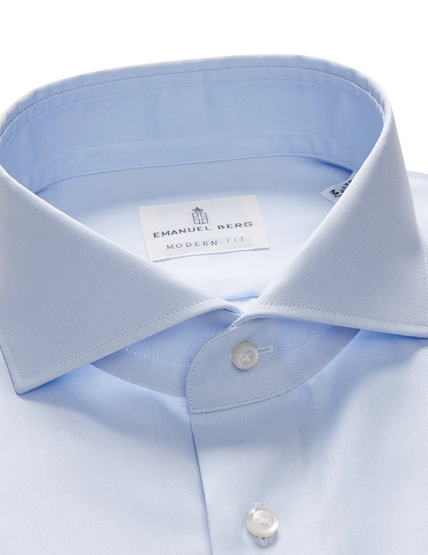 Harvard Modern Fit Light Blue Dress Shirt