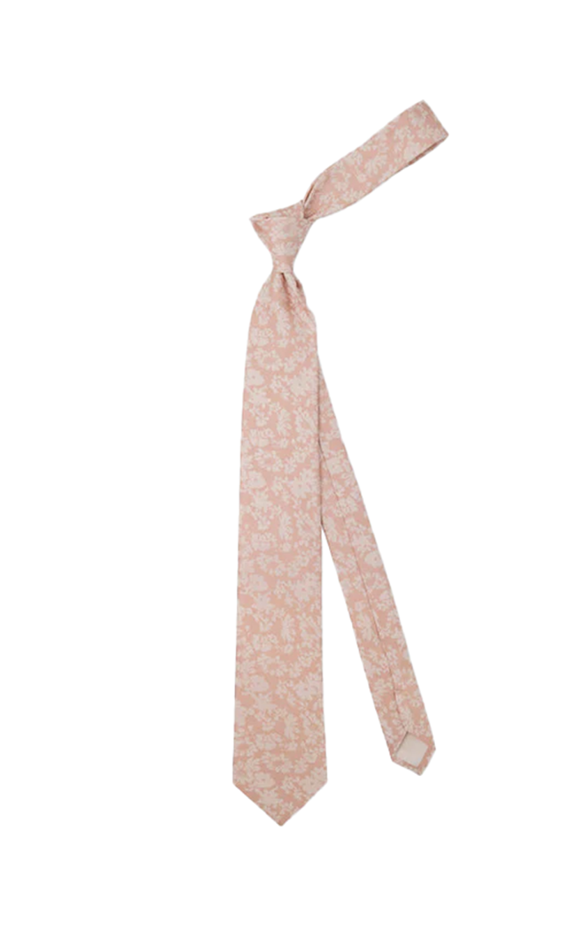 Incognito Floral Blush Tie