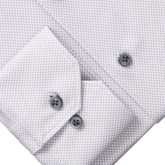 Modern 4Flex Stretch Knit Dress Shirt in Grey