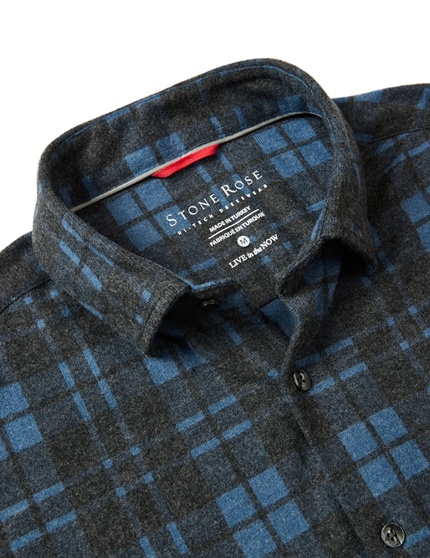 Lumberjack Check Long Sleeve Jersey Fleece