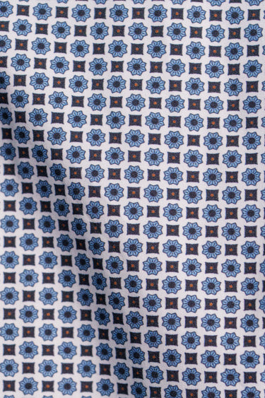 Techno Stretch Micro Flower Shirt