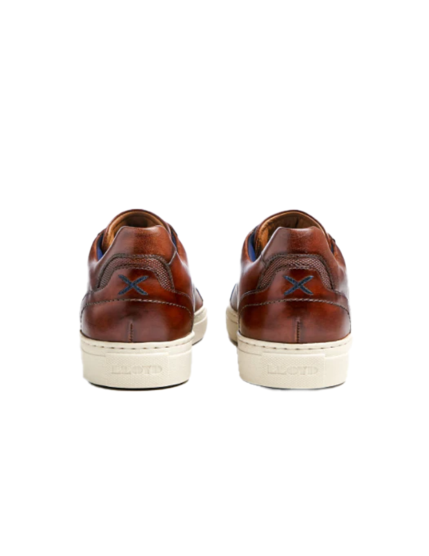 Malaga Leather Sneaker in Brandy