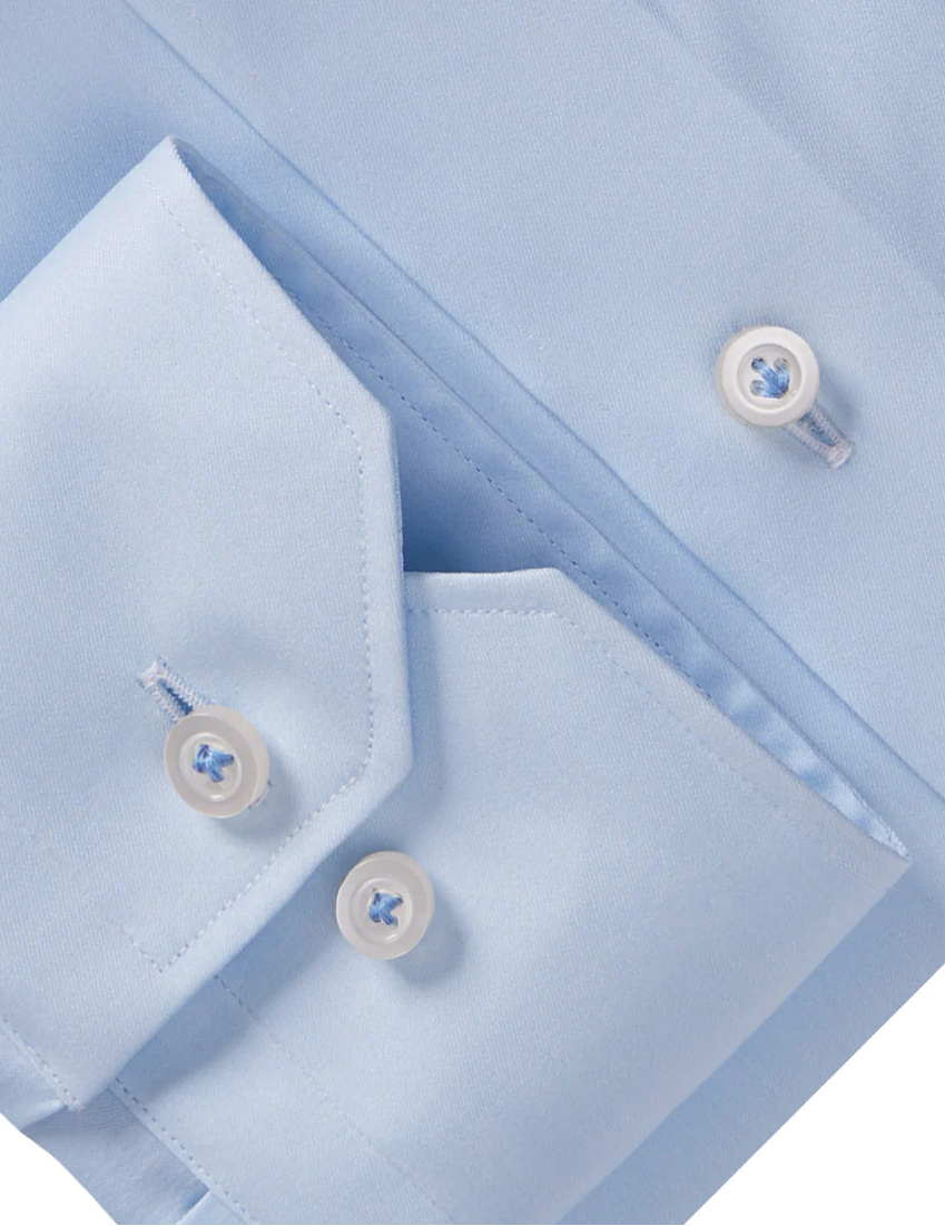 Modern Performance Stretch Dress Shirt in Powder Blue