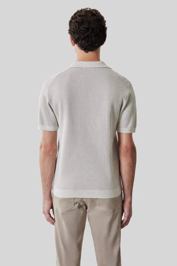 Ronric Sweater Polo in Sand