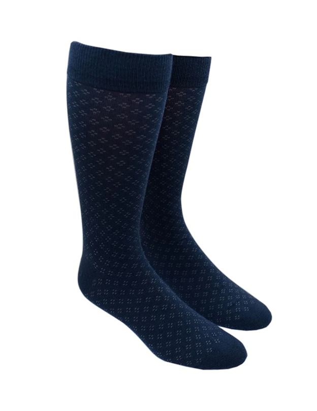 Navy Speckled Dress Sock