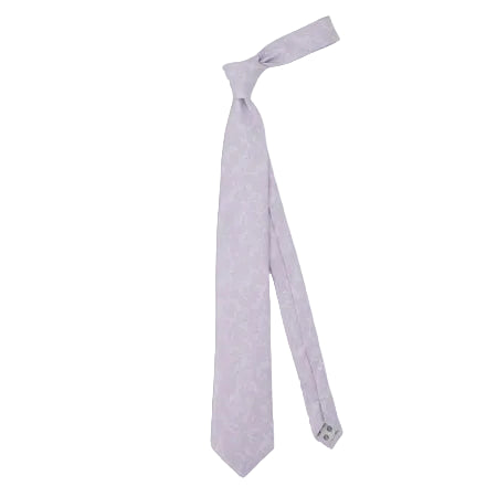 Refinado Floral Frosted Lilac Tie
