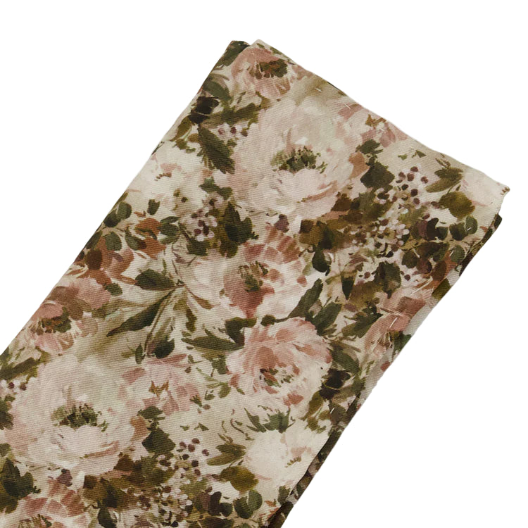 Kelly Ventura x Tie Bar Peonia Blush Pocket Square