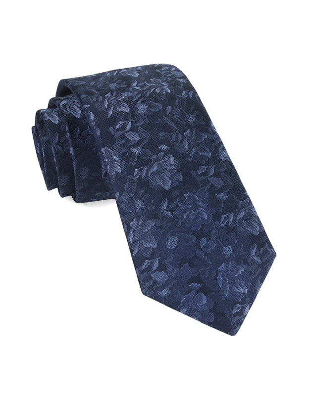 Ramble Floral Navy Tie